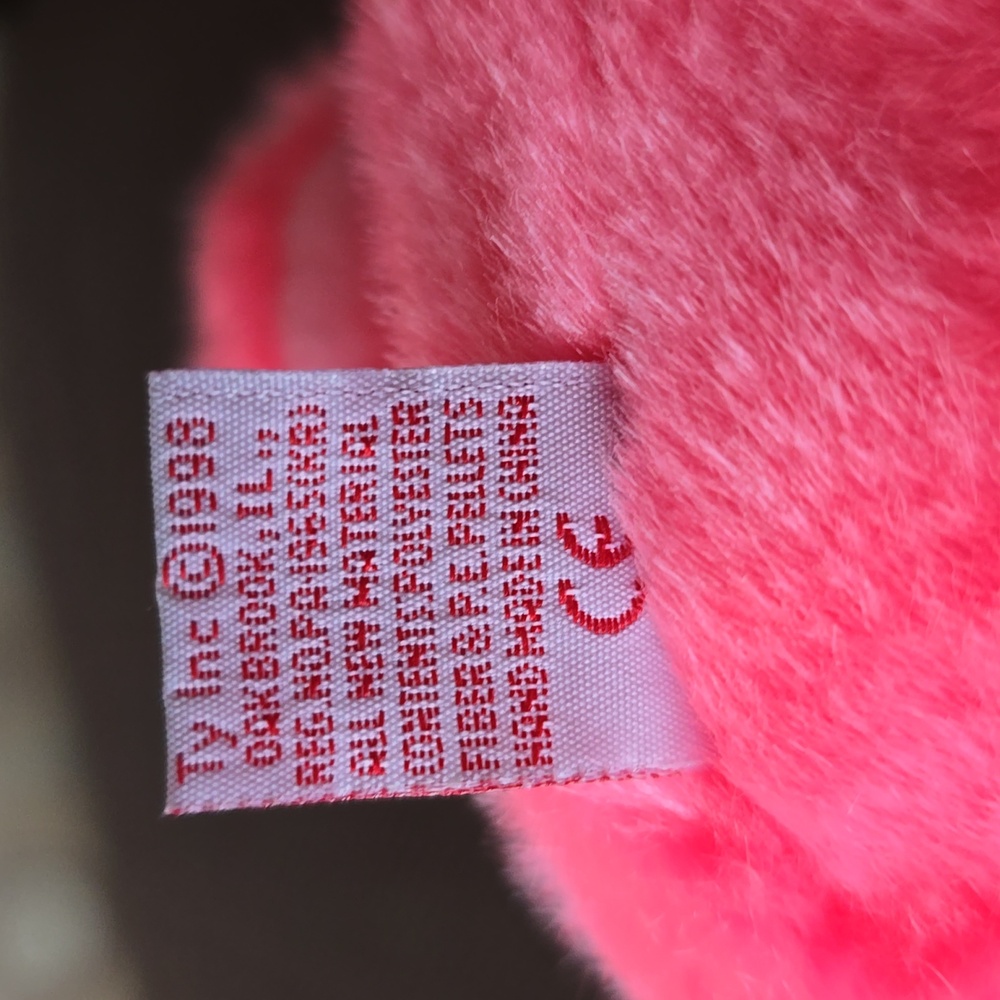 Pinky 🦩Ty Flamingo Bird🦩 Lg Plush Beanie Buddy🦩Kids Toy Rare Collectible, NWT - Picture 7 of 11